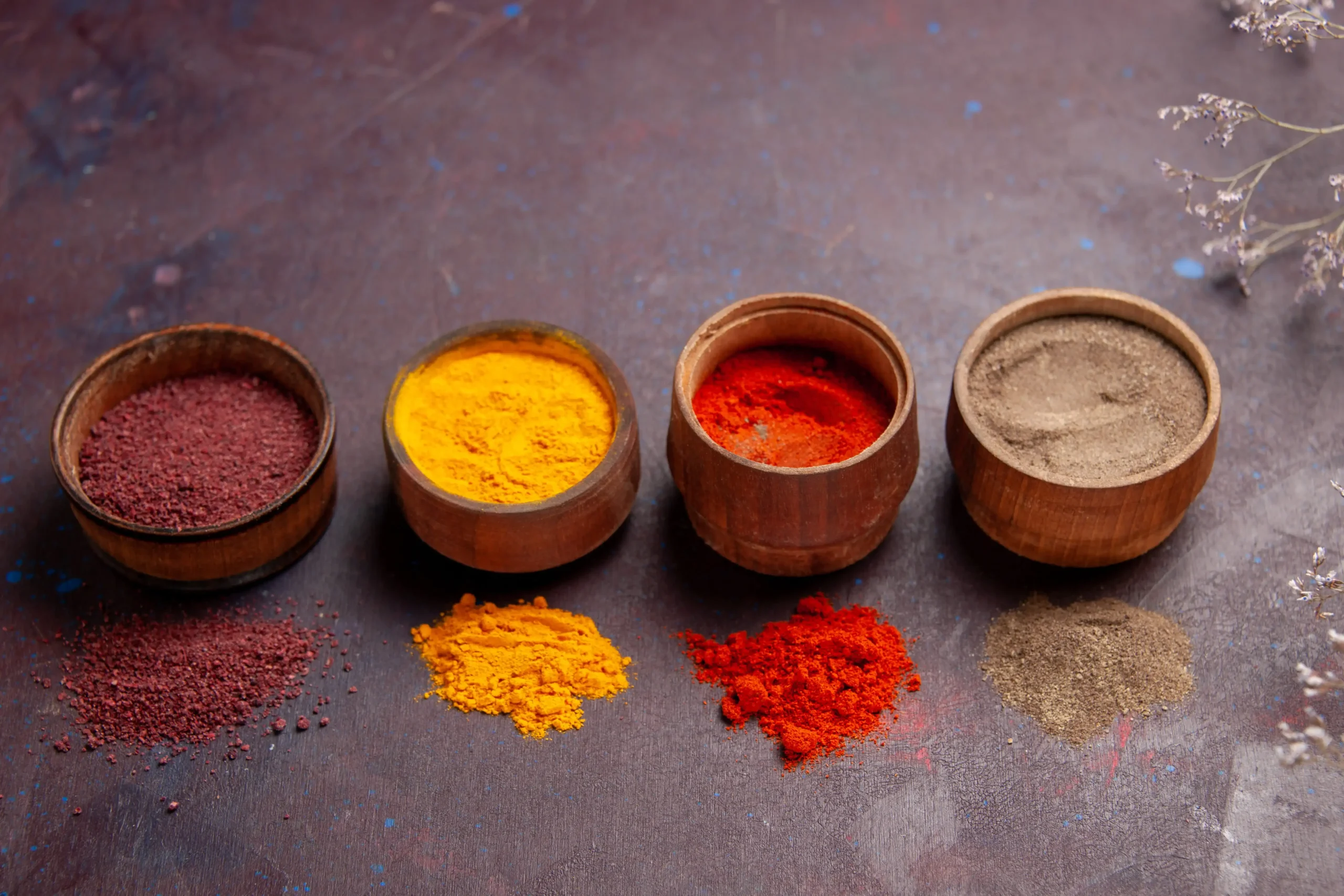 Flavorful Indian spices