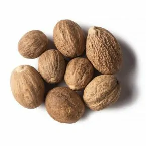 Nutmeg without shell